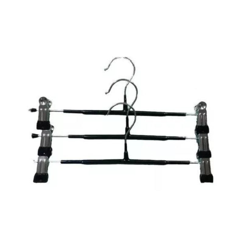 Pack 3 Colgadores Metalicos Ganchos Con Pinza Para Jeans-1
