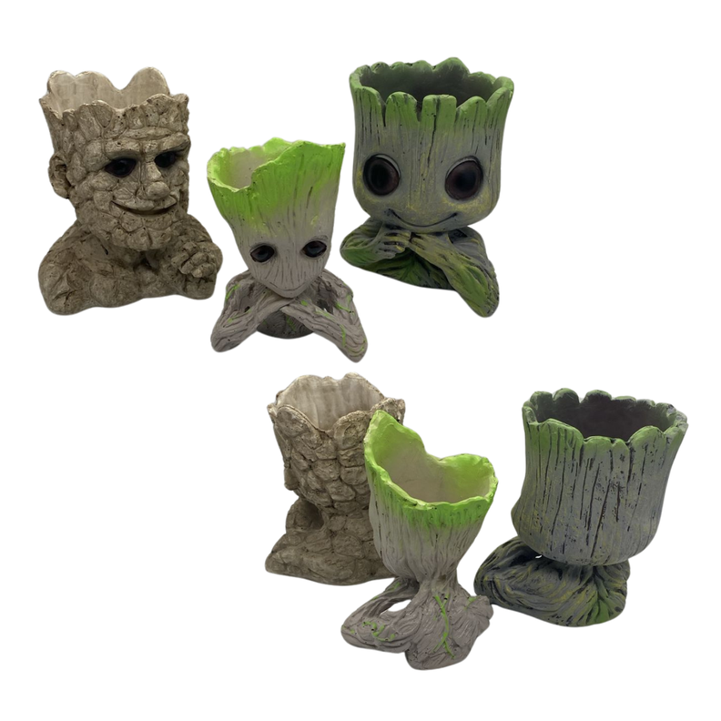 Set 3 Maceteros Groot Guardianes De La Galaxia-0