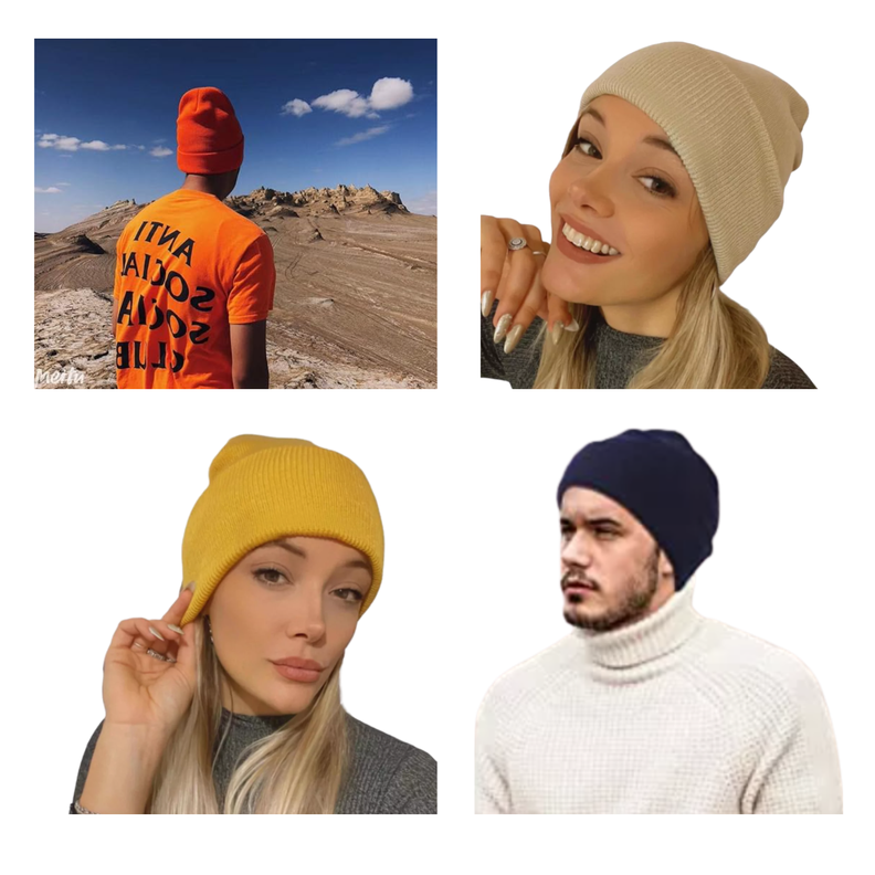 Pack 12 Gorros Adultos Unisex Otoño/Invierno Surtido-1