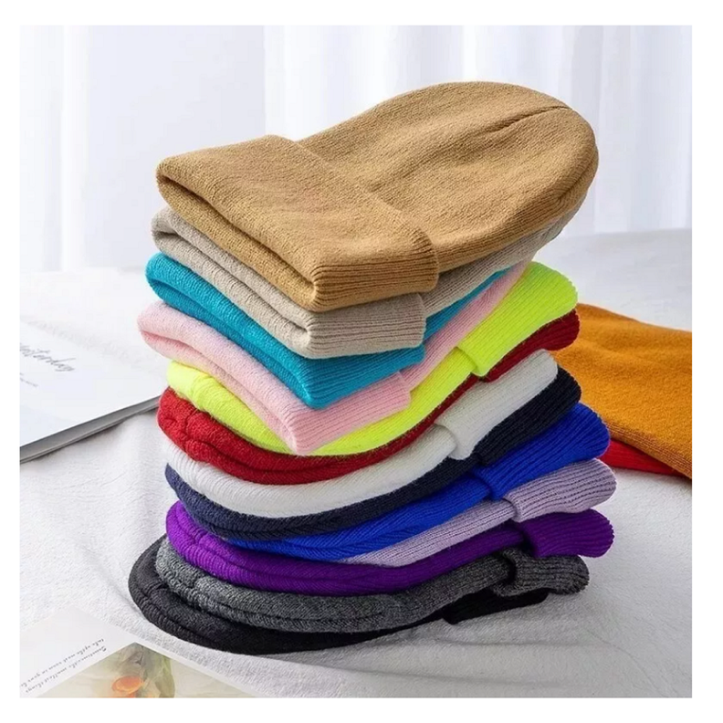 Pack 12 Gorros Adultos Unisex Otoño/Invierno Surtido-3