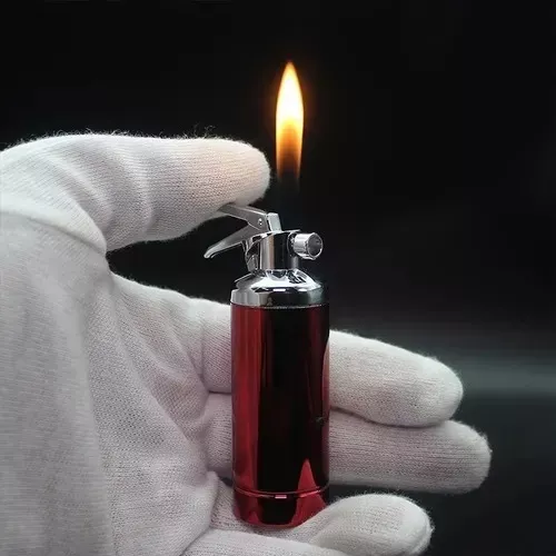Mini Encendedor Extintor Laser Roja Extinguidor Gas Butano-2