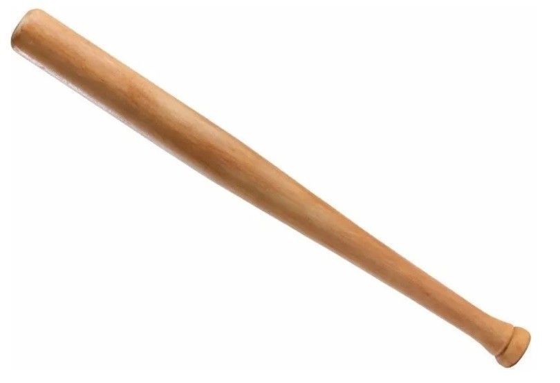 Bate De Beisbol Baseball Madera- 82CM-0
