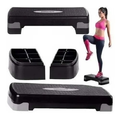 Pack Step aerobico 2 niveles + Set Banda Gluteos-4