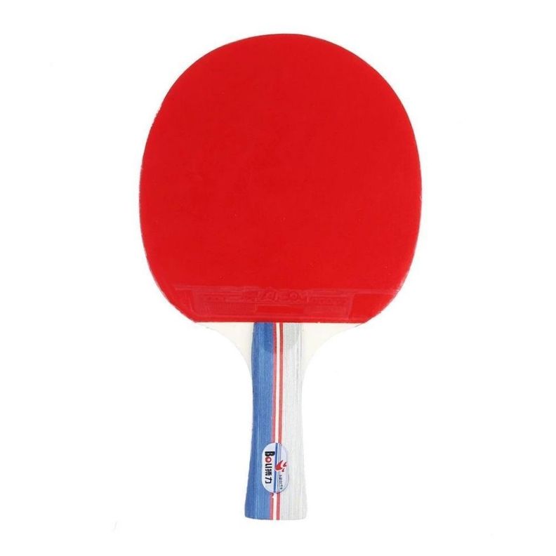 Set par Paleta Raqueta Ping Pong + 3 pelotas + Estuche - multicolor-4
