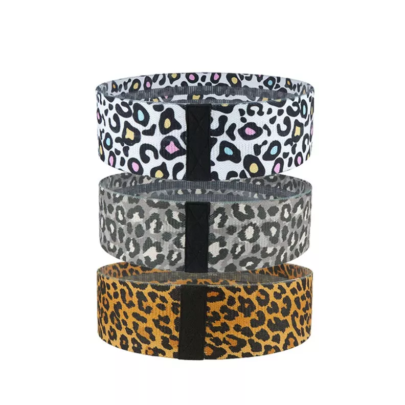 Set 3 Bandas Elásticas Tela Gluteos Animal Print-0
