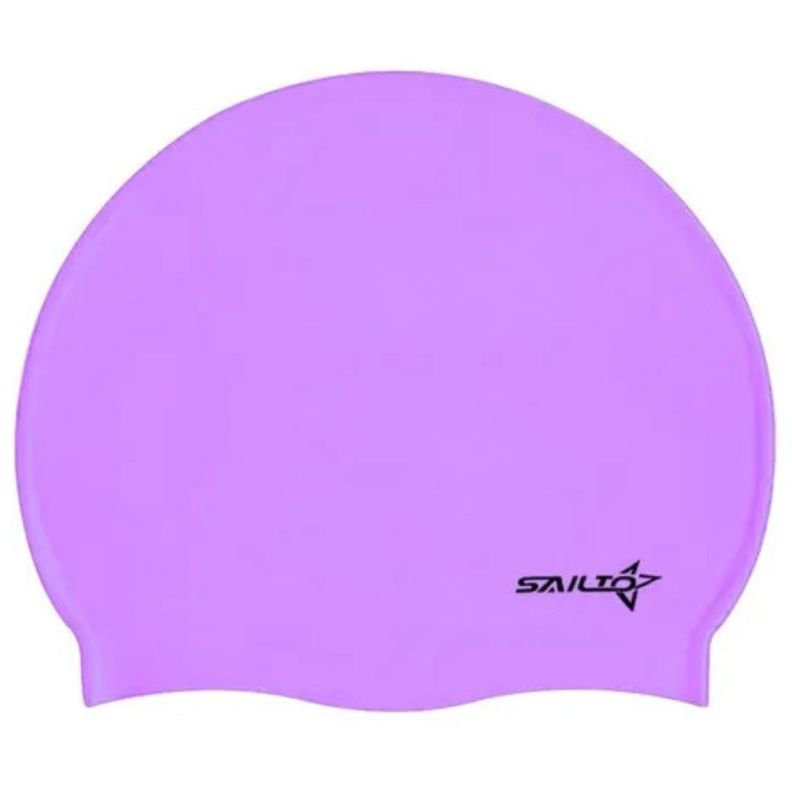 Gorro Natacion 100% Silicona Unisex - Colores Waterproof-4