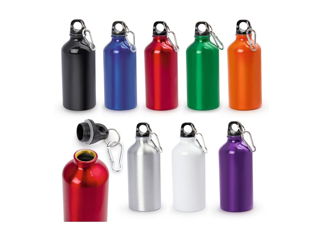 Botella Aluminio Inoxidable Tapa Rosca 450 ml-5