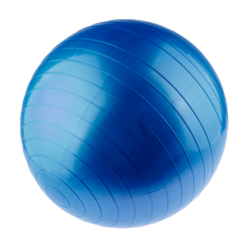 Balon Pelota Yoga Pilates 75cm + Inflador-Azul-4