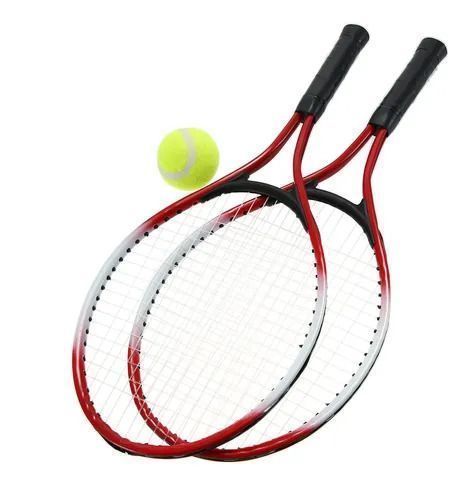 PACK 2 RAQUETAS TENIS PRINCIPIANTES AMATEUR + PELOTA-3