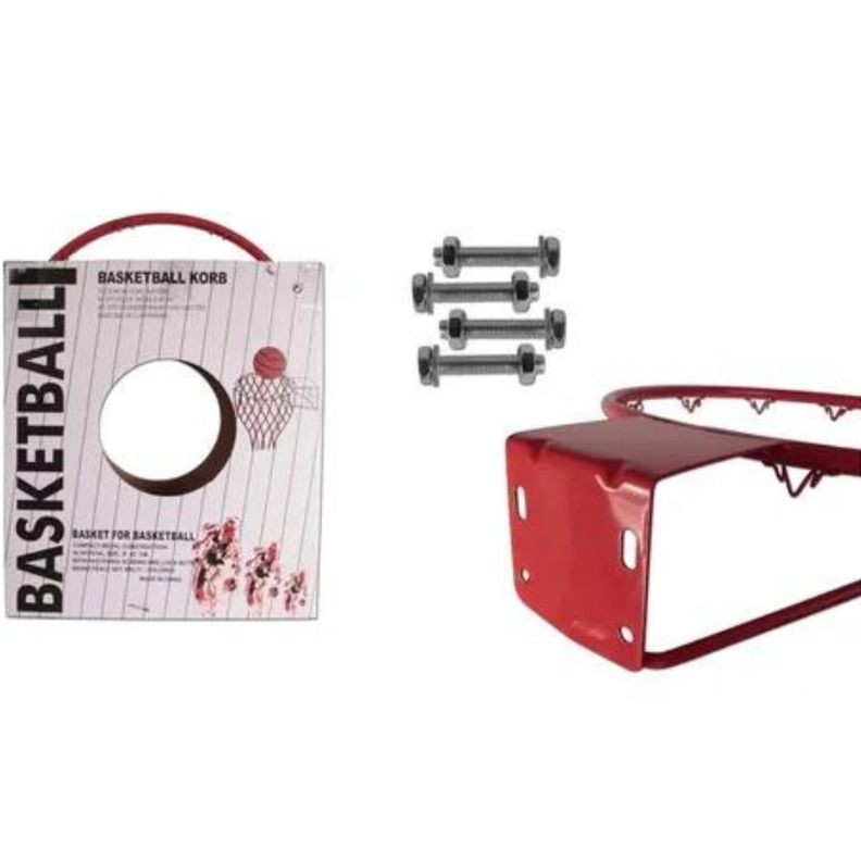 Aro Basquebol Basket Simple - Diametro Oficial 45 Cm-3