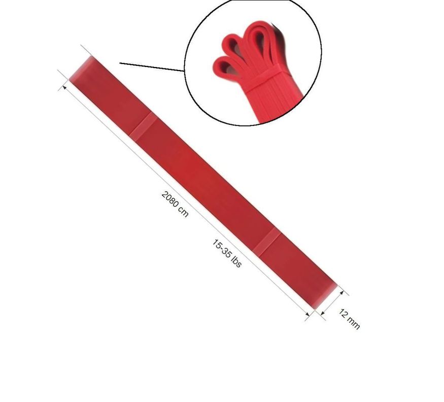 Banda De Resistencia Elastica Crossfit Calistenia 100% Latex -12MM-2