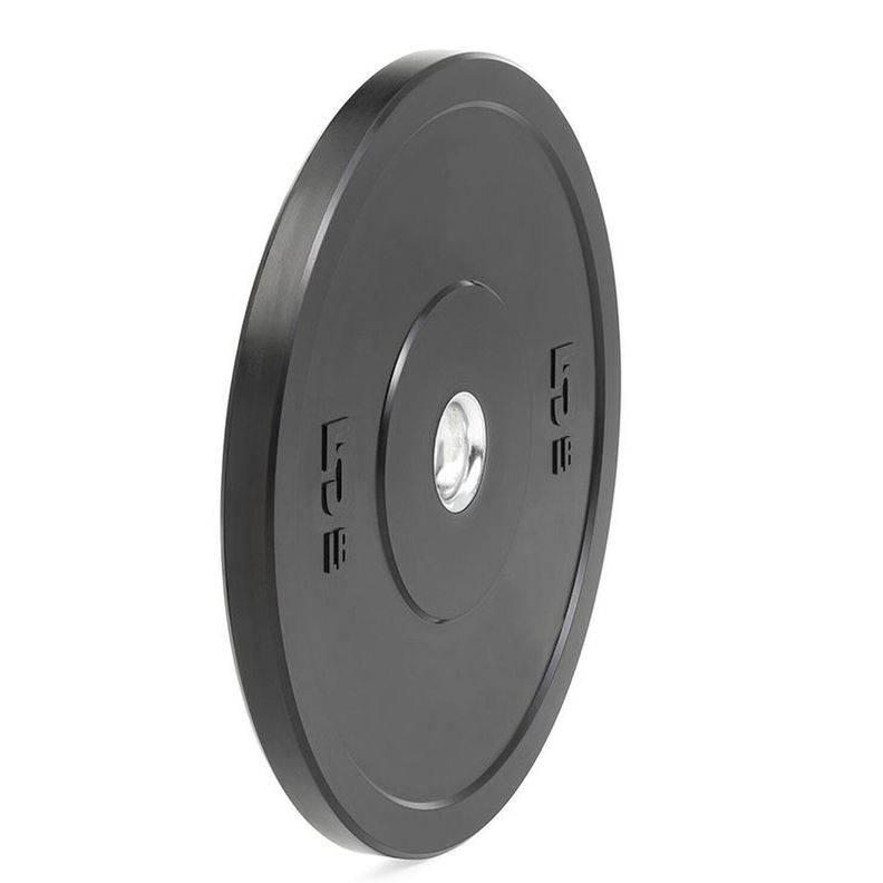 Par Discos Bumper olimpico 5KG - Total Par 10 KG-0