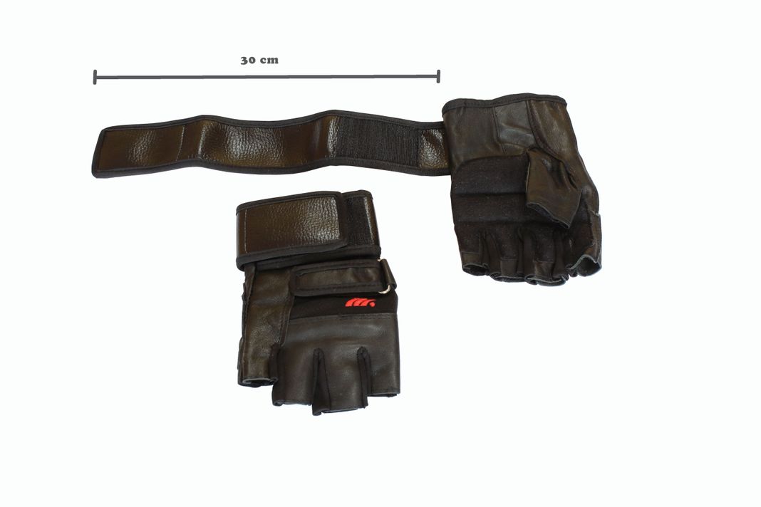 Guantes Fitness Gimnasio Con Muñequera - Pesas Y Barra-5