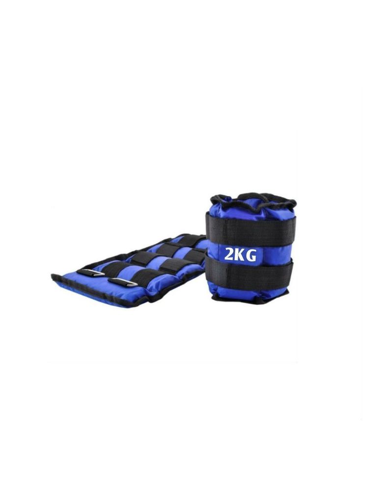 PAR TOBILLERAS PESO AJUSTABLE EJERCICIO 1 KG – TOTAL 2KG-1