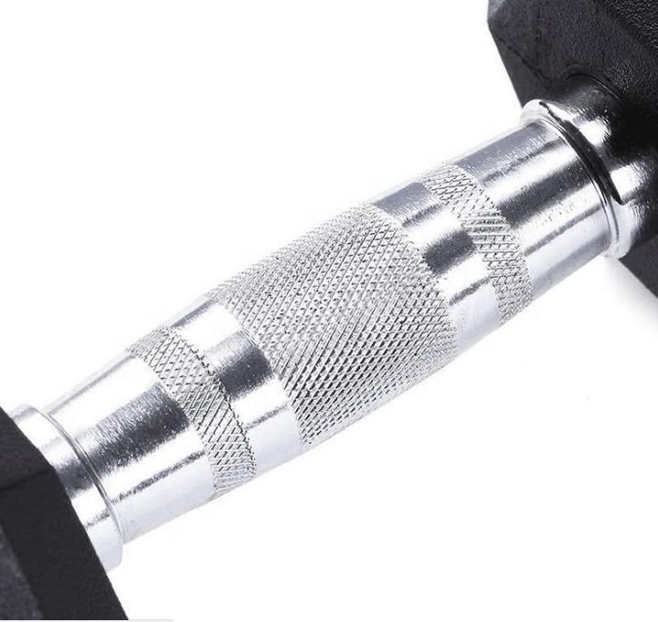 PAR MANCUERNA HEXAGONAL CAUCHO GOMA CROSSFIT FUNCIONAL 2.5 KG-3