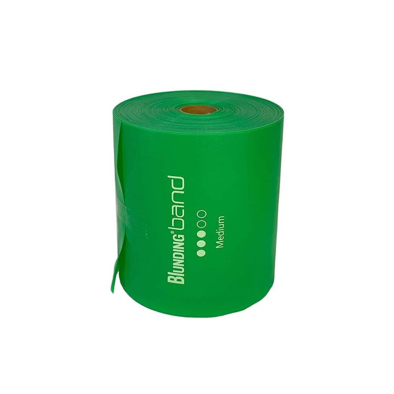 Banda Elástica Rollo De 45 Mts Verde Blunding-0