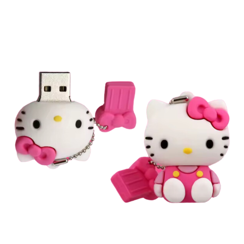 Pendrive Hello Kitty 4gb Puerto 2.0 Tierno-0