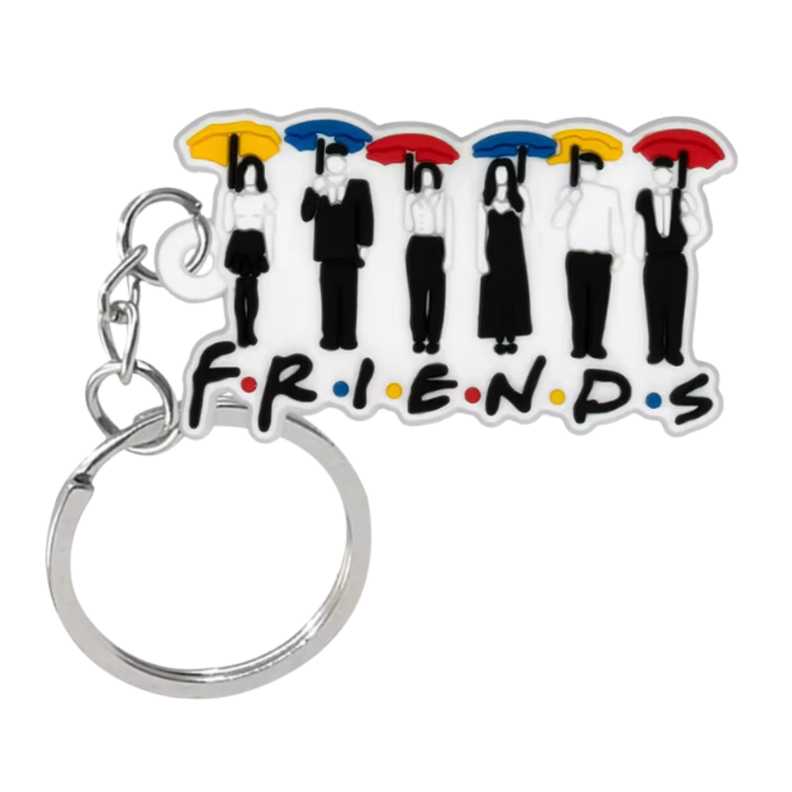 Llavero Friends Goma Amigos Serie-1