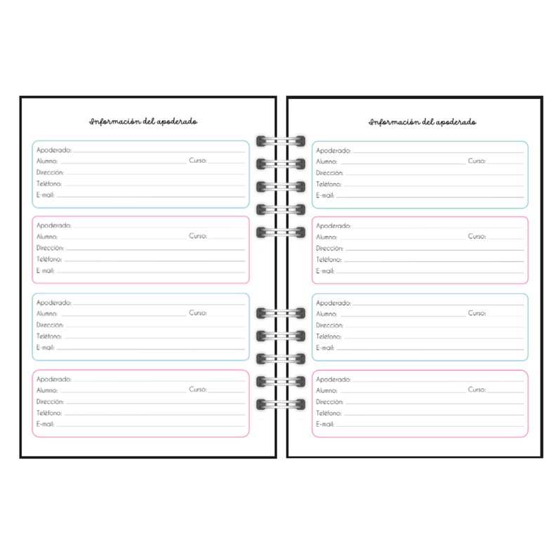 Agenda Educadora De Párvulos Docente Personaizada Papelería-7