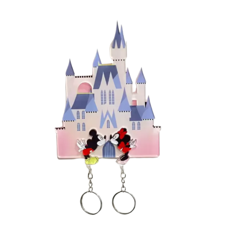 Llavero Mickey Mouse Y Minnie Parejas San Valentín Enamorado-0