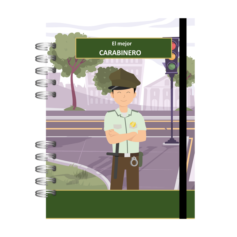 Agenda Carabineros De Chile Día Del Carabinero 200 Pág A5-0