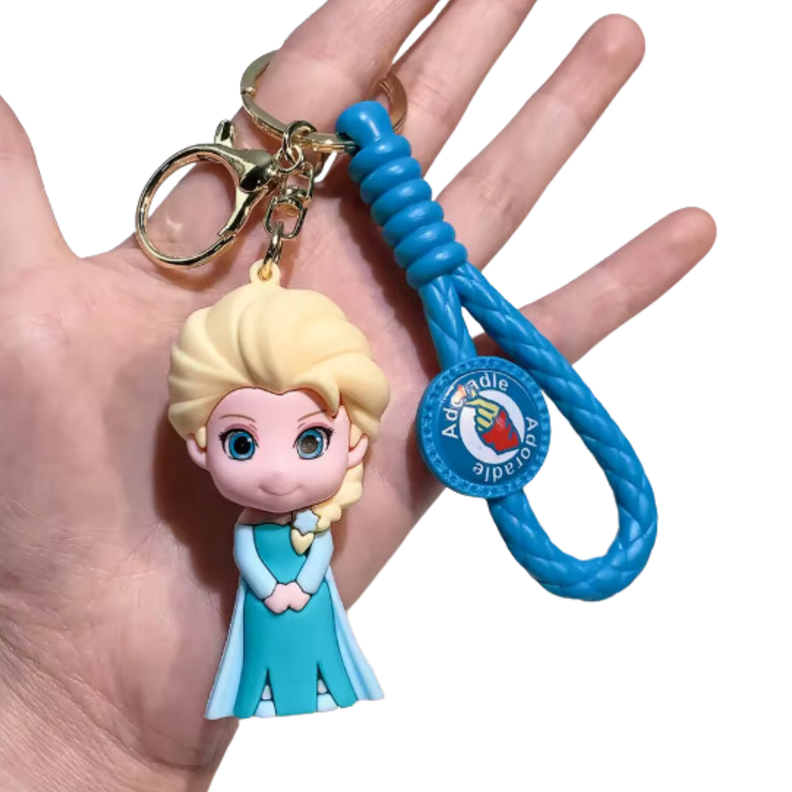Pack 3 Llaveros Frozen 2 Elsa + Anna + Olaf Hermosos-1