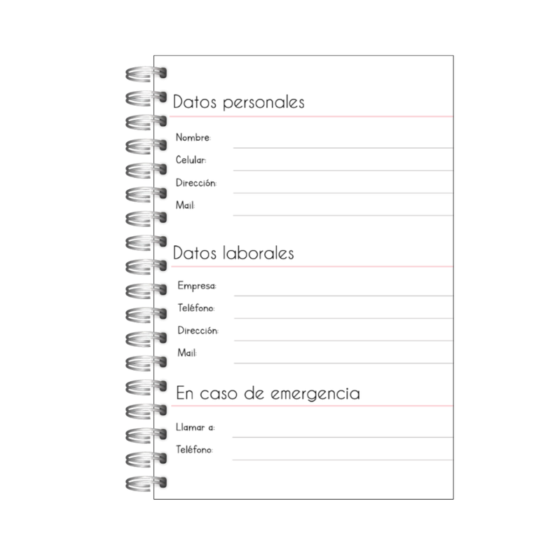 Agenda Ingeniero O Prevencionista De Riesgos Hombre-1