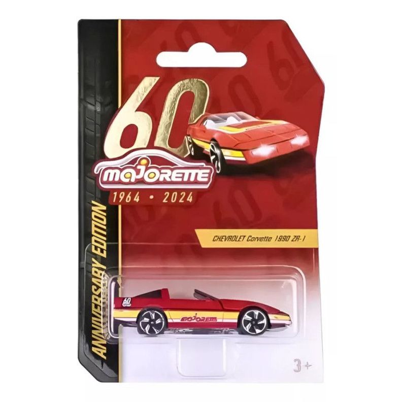 Majorette Aniversario Chevrolet Corvette 1990 ZR-1 Rojo