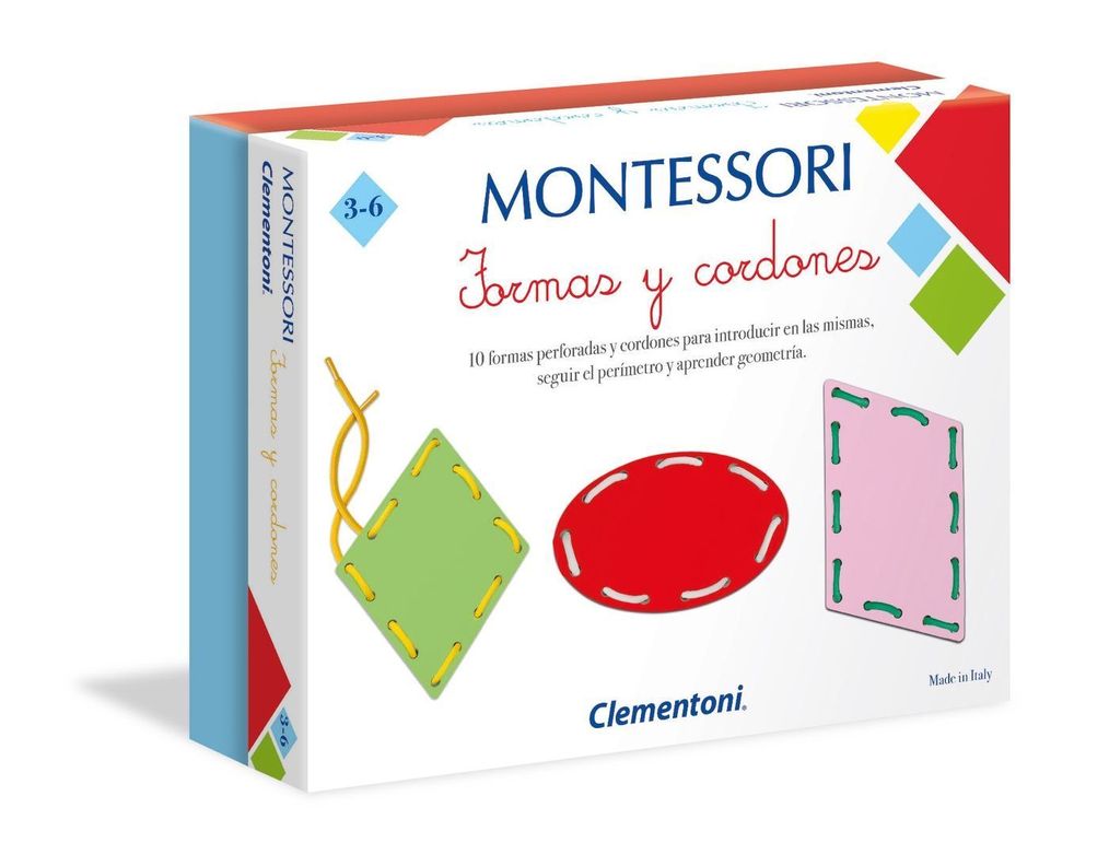 Juego Montessori Formas y Cordones-0
