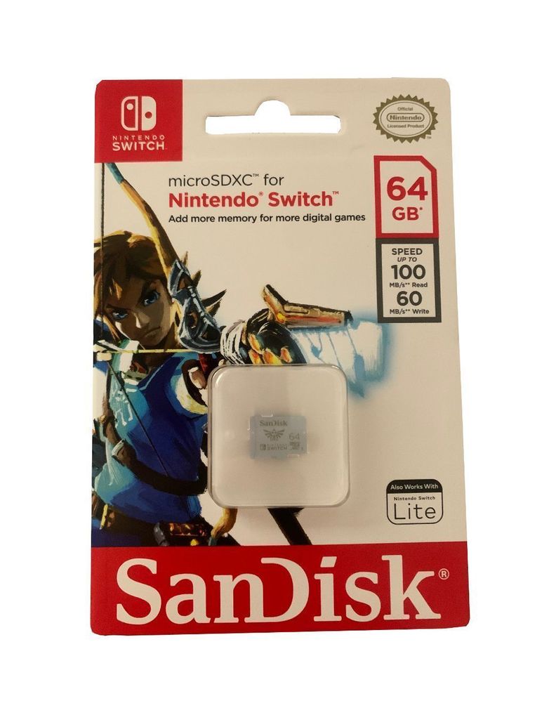 Memoria Micro Sd Nintendo Switch 64GB-0