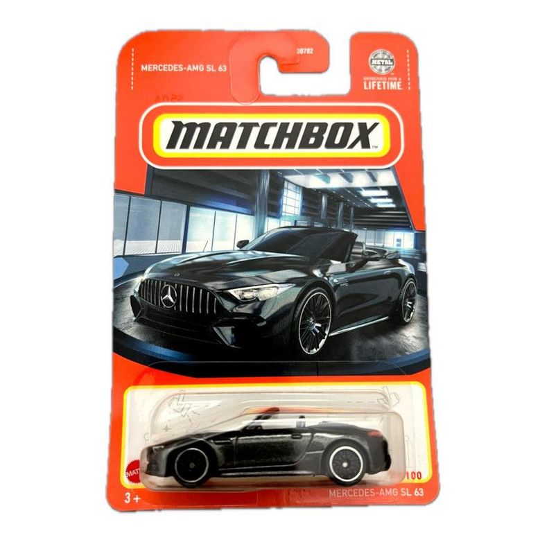 Auto Matchbox Mercedes-AMG SL 63 - 72/100 Negro