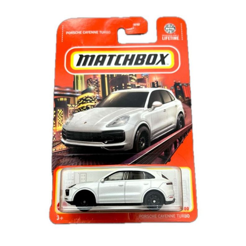 Auto Matchbox Porsche Cayenne Turbo- 27/100 Blanco