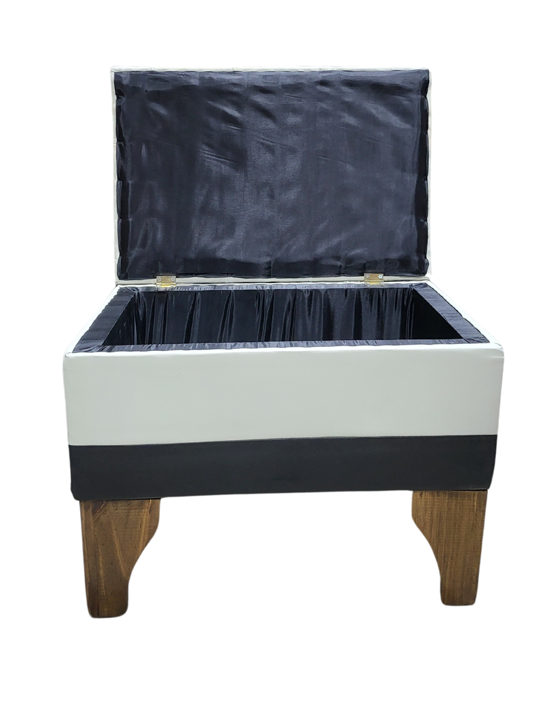 Banqueta Baúl Bic Eco Cuero 60x40x45x20 Muebles Rimar-3