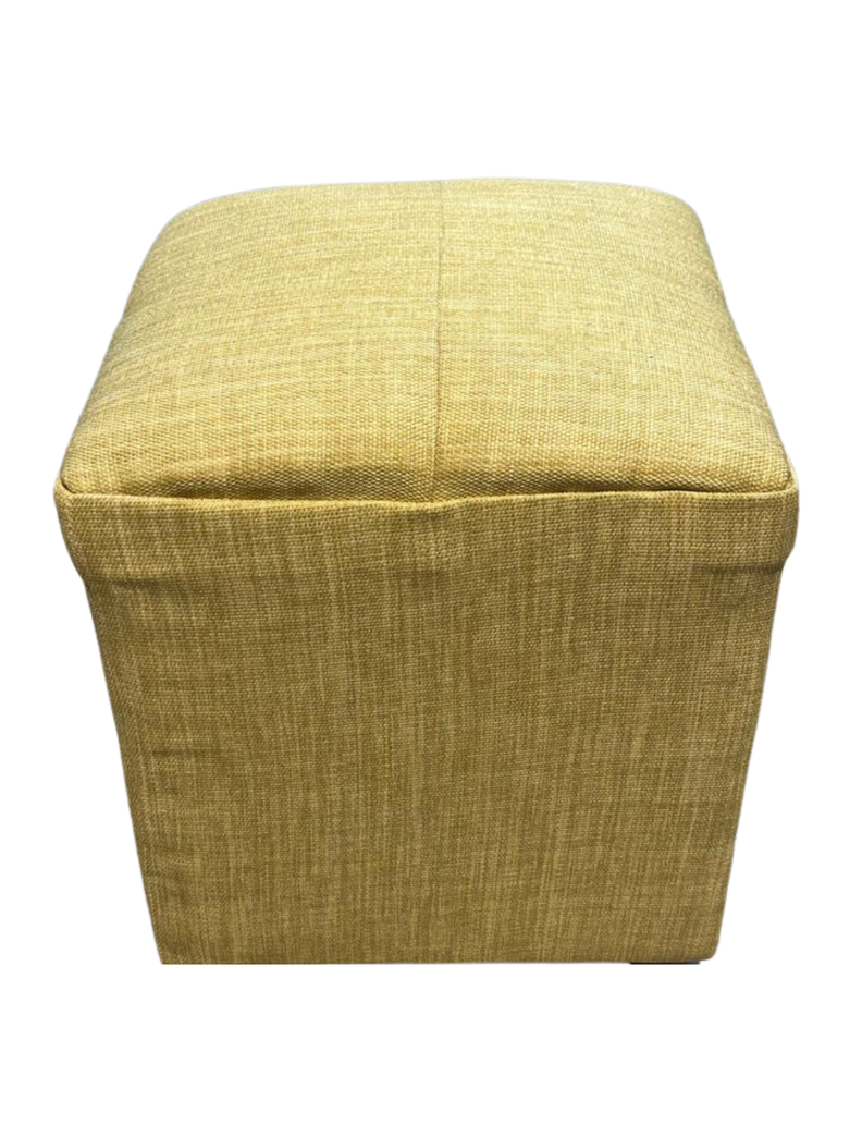 Pouf Oro Lino 35x35x42 Muebles Rimar-0