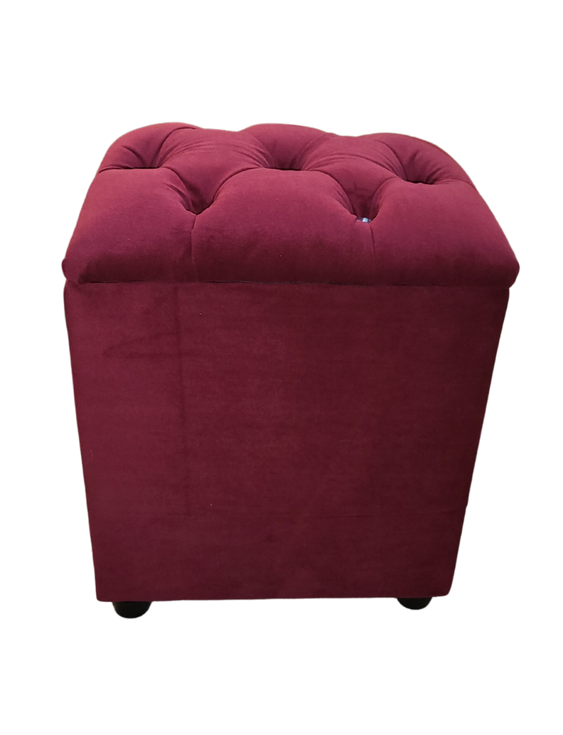 Pouf Baul Capitone Burdeo Diamante-0