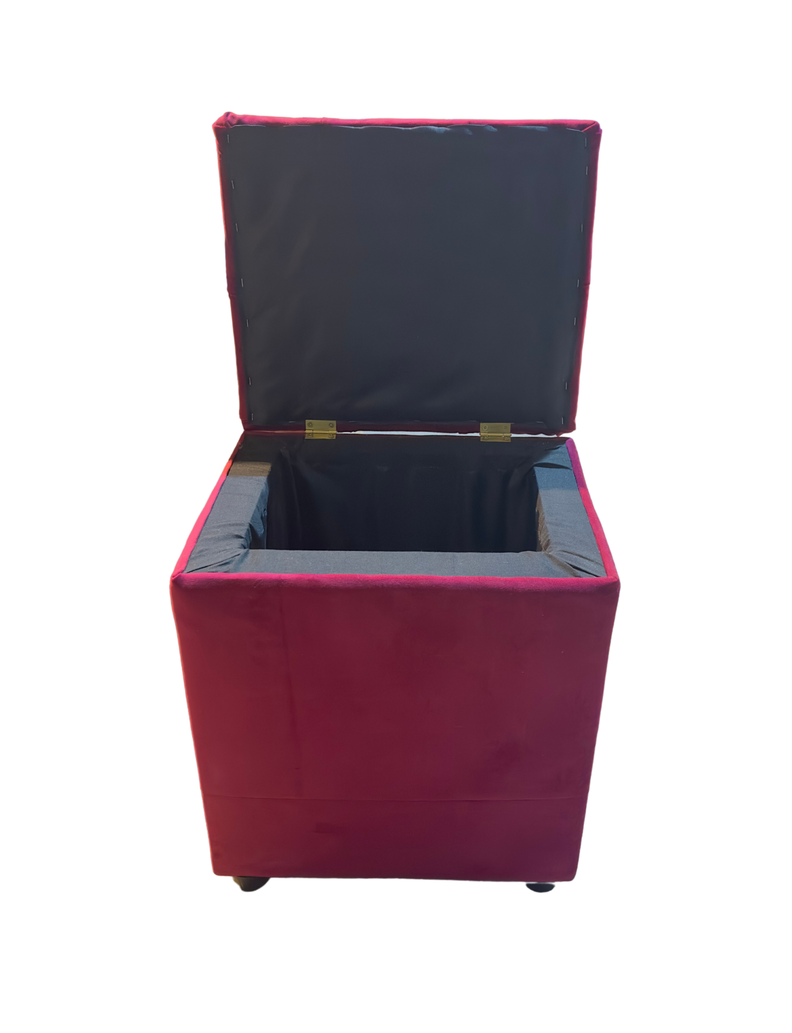 Pouf Baul Capitone Burdeo Diamante-6