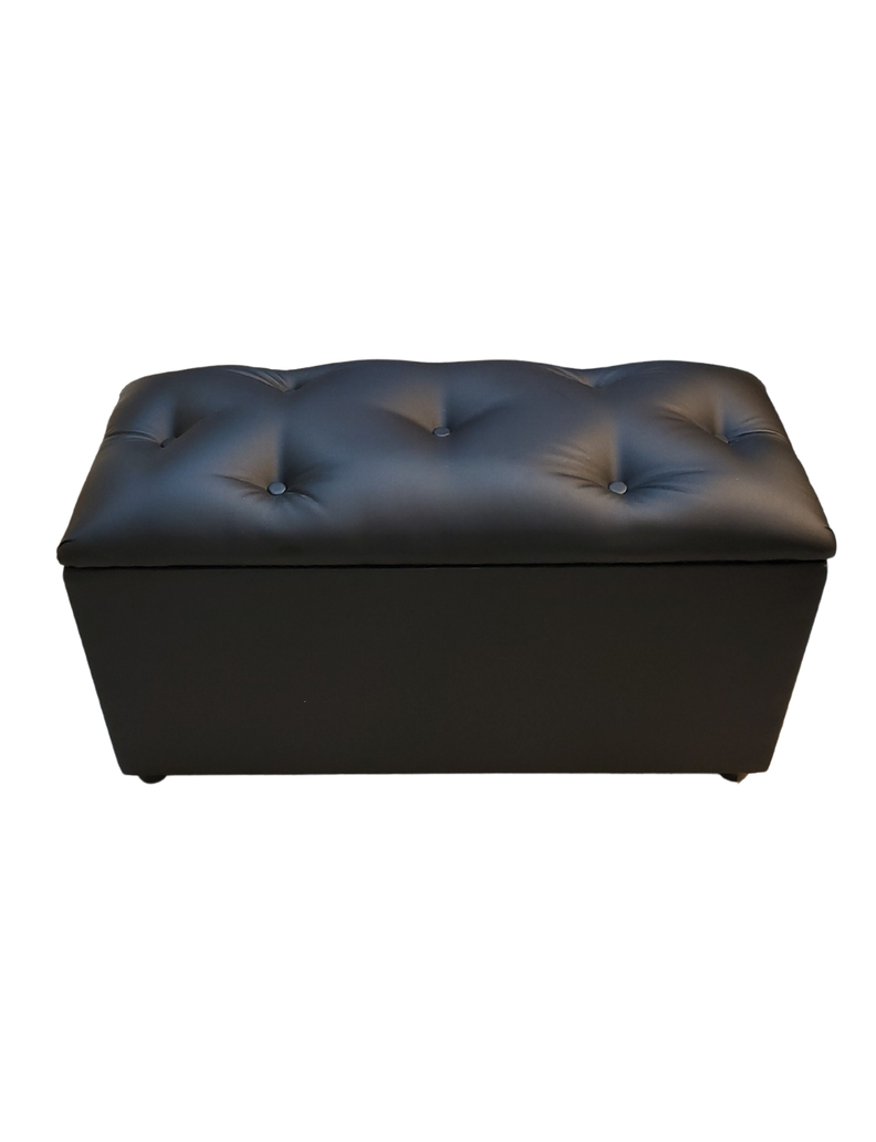 Baul Botone XL Negro Eco 95X40X50X40 Rimar-0