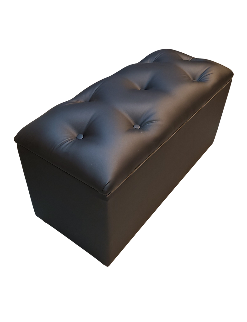 Baul Botone XL Negro Eco 95X40X50X40 Rimar-1