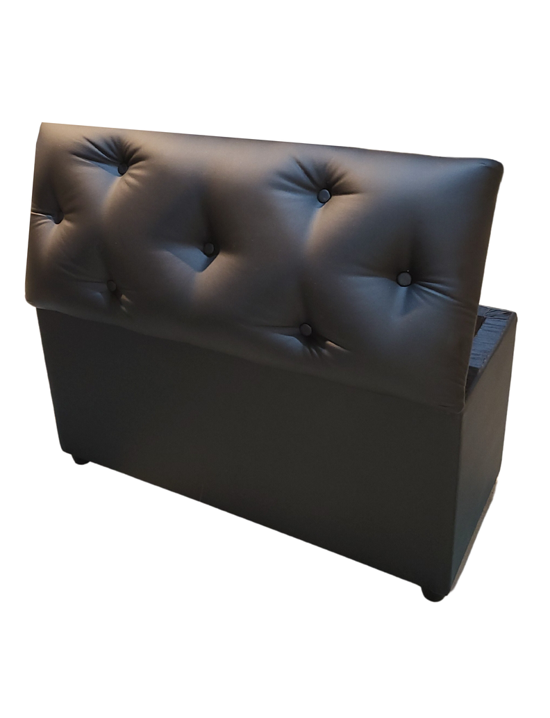 Baul Botone XL Negro Eco 95X40X50X40 Rimar-3