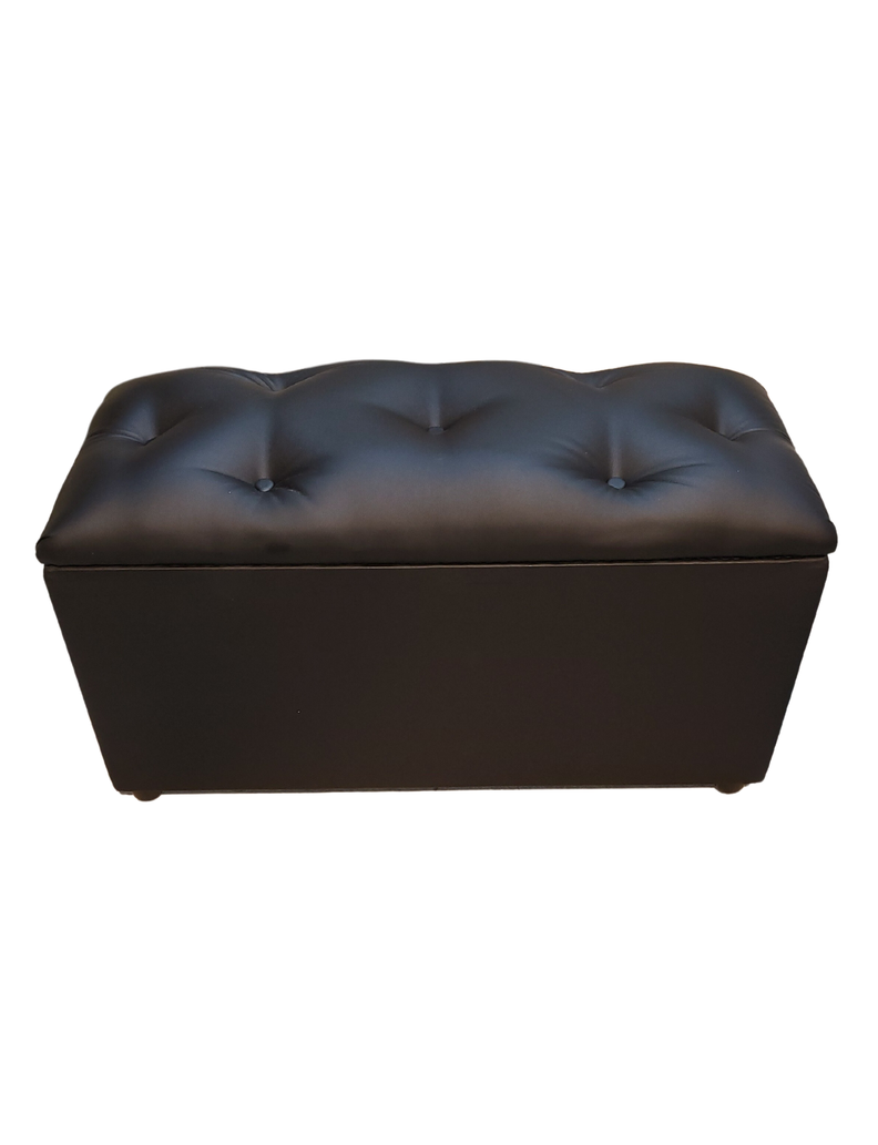 Baul Botone XL Negro Eco 95X40X50X40 Rimar-4