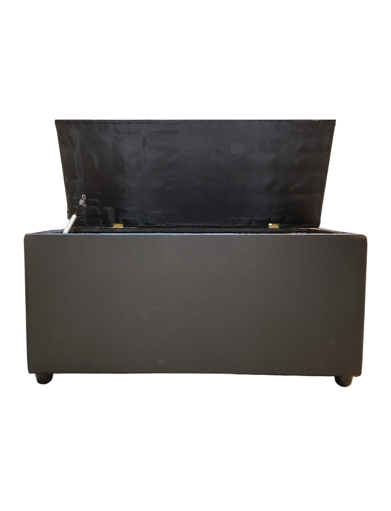 Baul Botone XL Negro Eco 95X40X50X40 Rimar-5