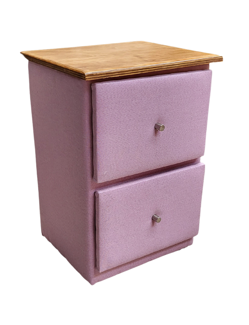 VELADOR DOBLE CAJON LINO PALO ROSA -1