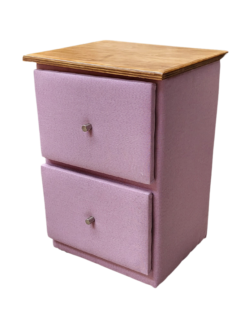 VELADOR DOBLE CAJON LINO PALO ROSA -2