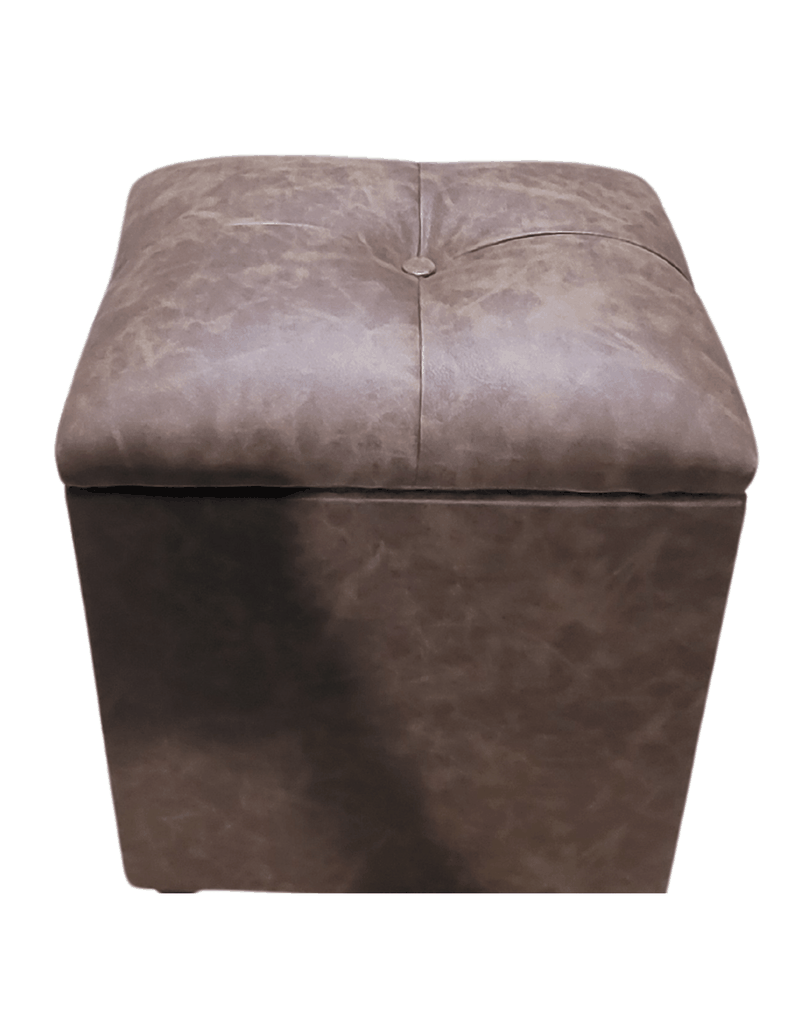 Pouf Baul Miel Eco Cuero 40x33x50 Rimar-2
