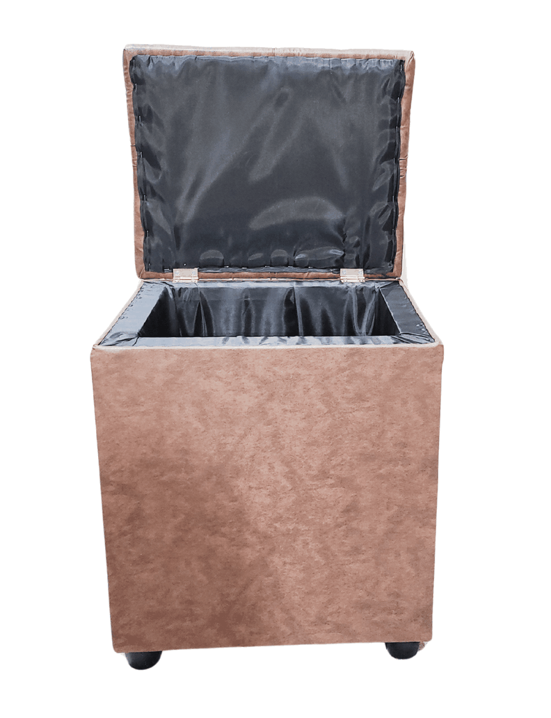 Pouf Baul Miel Eco Cuero 40x33x50 Rimar-7