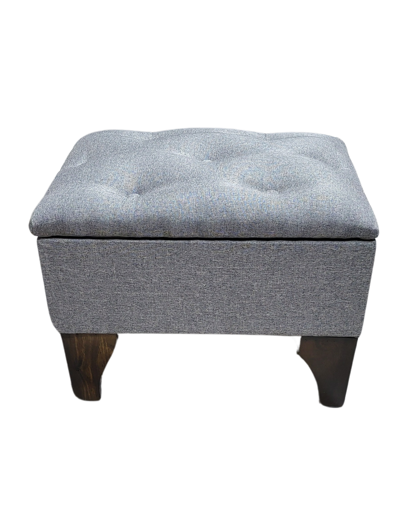 Banqueta Baúl Gris Lino 60x40x45x20 Muebles Rimar-3