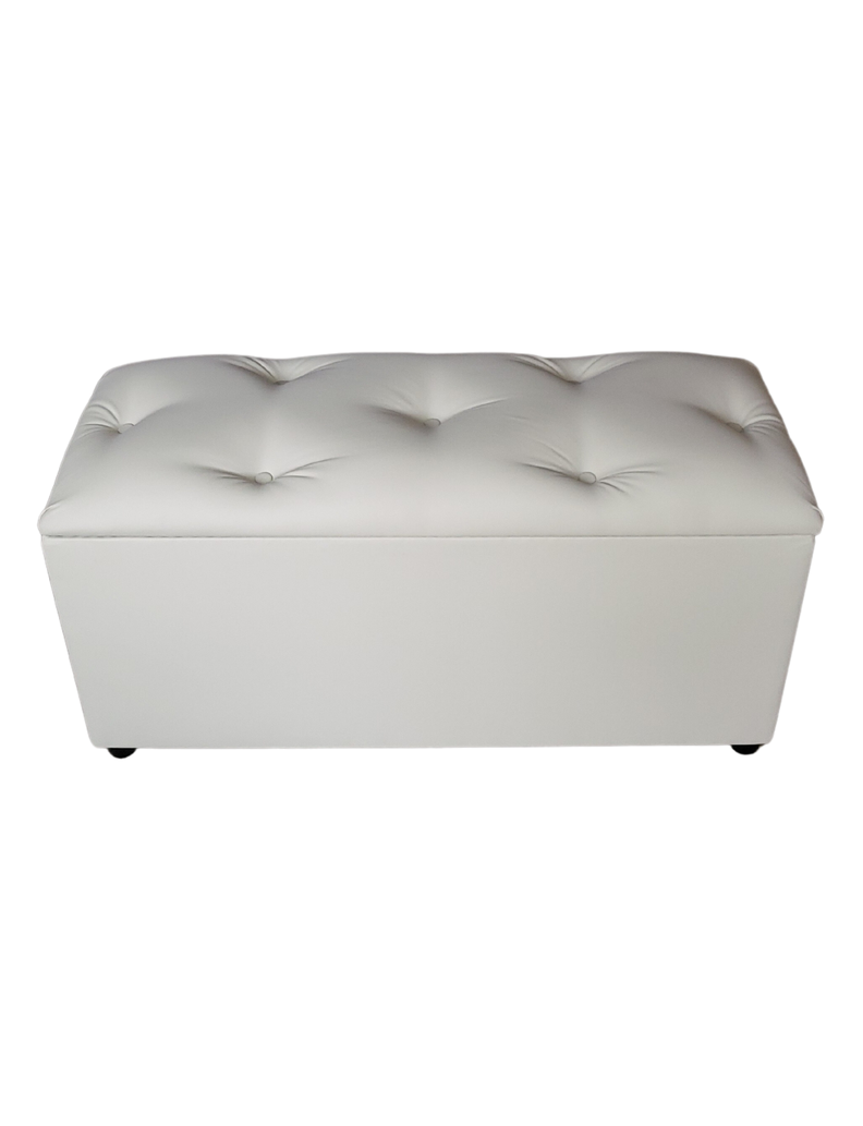 Baul Botone XL Crudo Eco Cuero 105X40X50X40 Rimar-0
