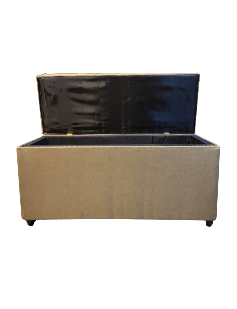 Baul Botone XL Beige Lino 105X40X50X40 Rimar-5