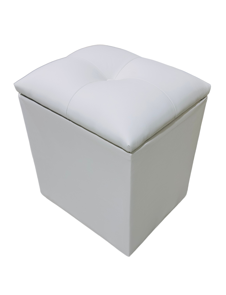 Pouf Baul Crudo Eco Cuero 40x33x50 Rimar-2