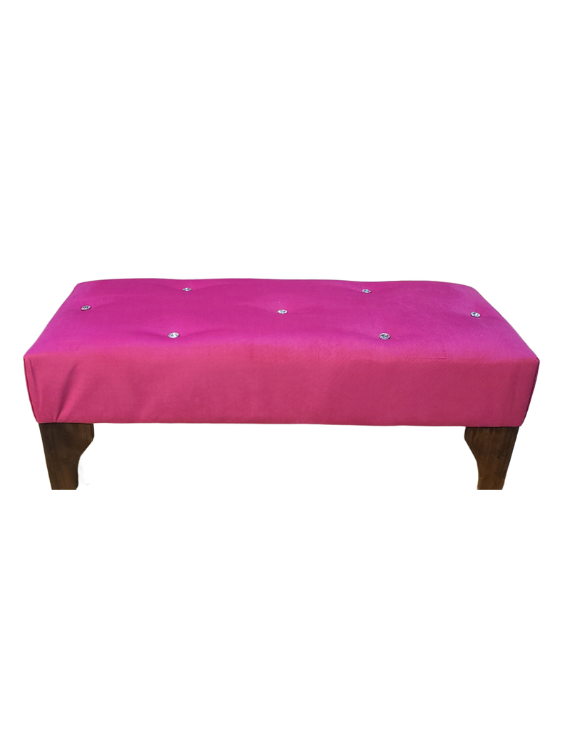 Banqueta Botone Fucsia 105x40x40 Muebles Rimar-4